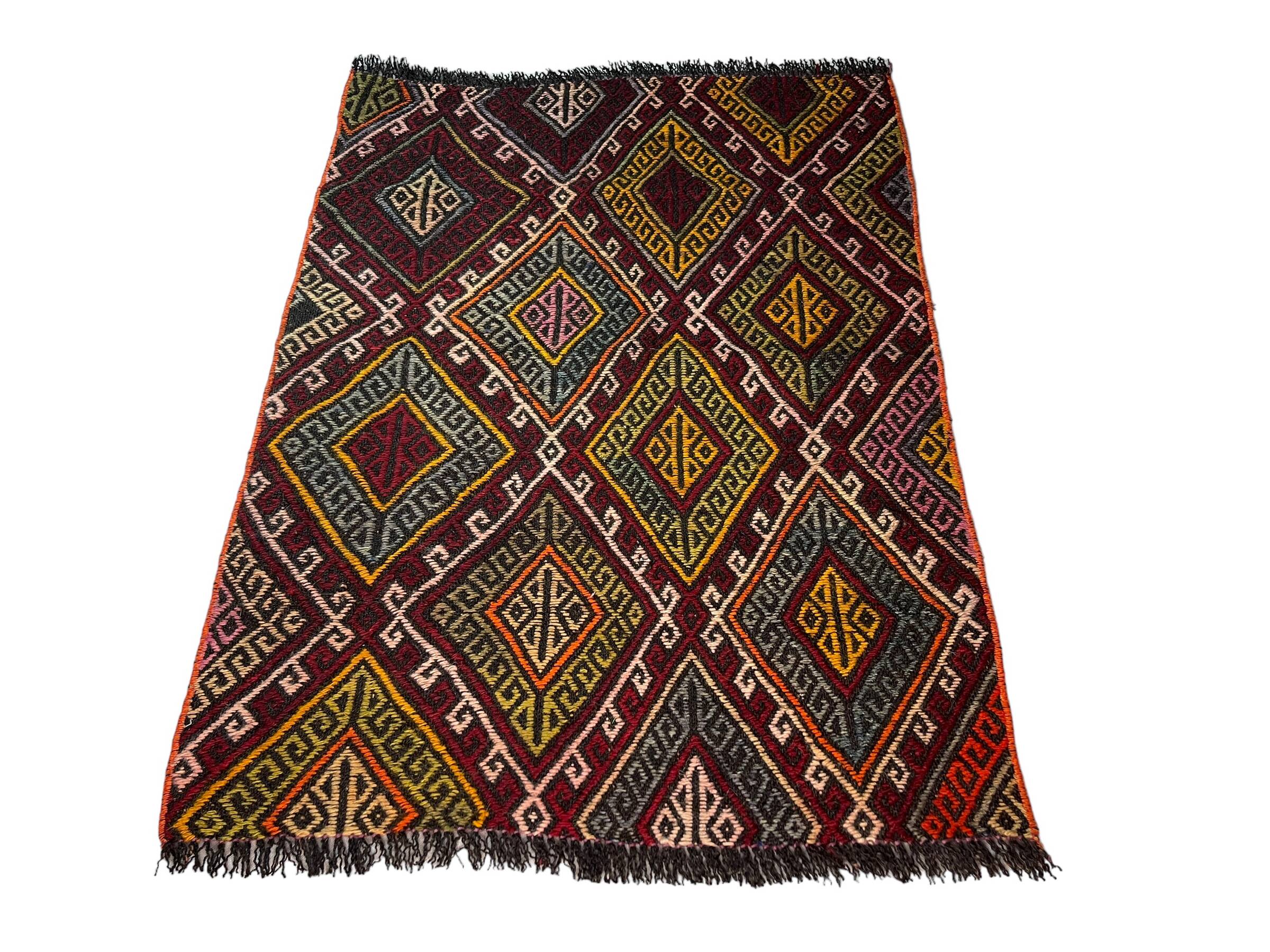 Vintage turkish kilim rug, 97 x 70 cm