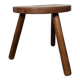 Tabouret tripode en bois
