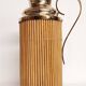 Brass and wood thermos. Spain, 1960s.