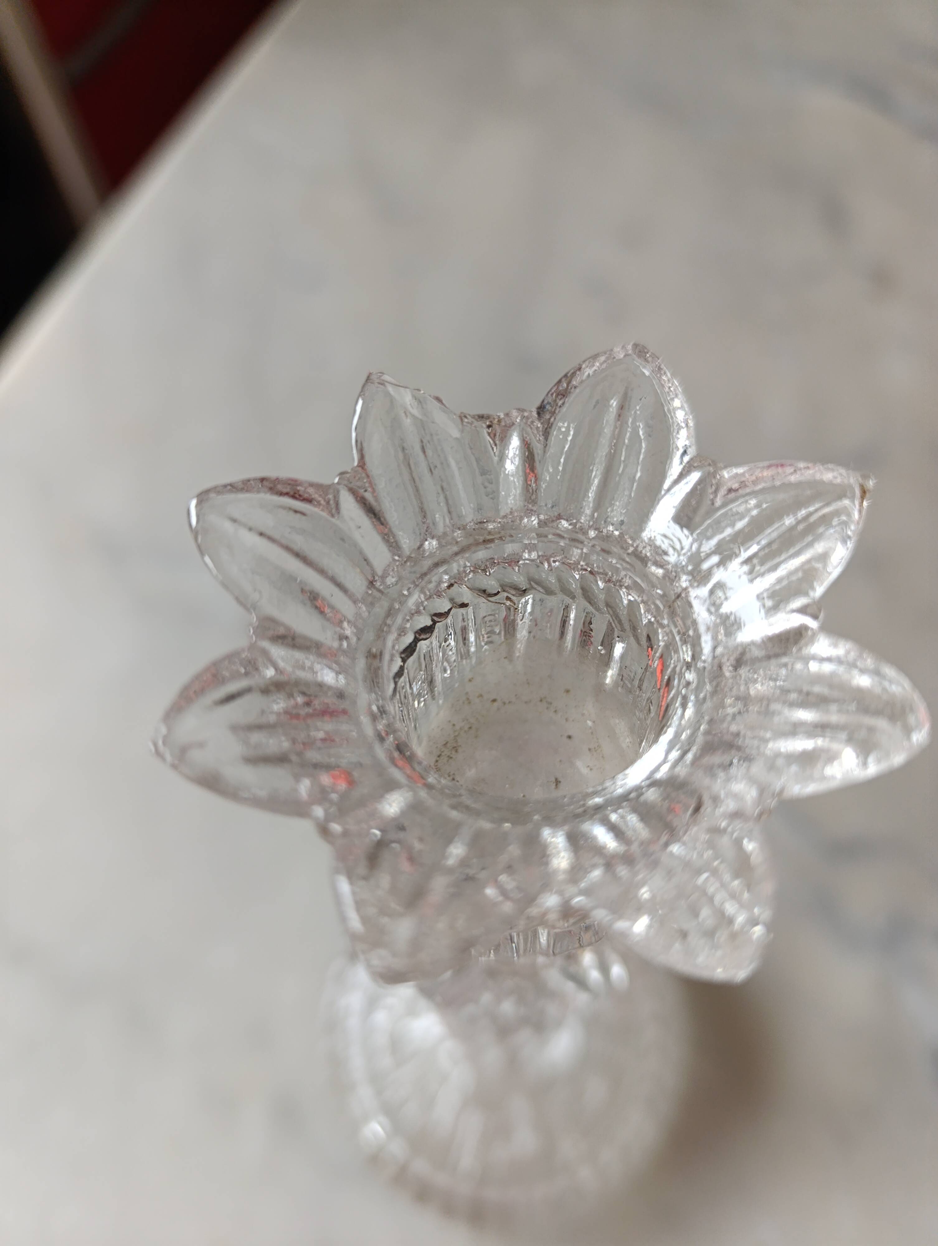 Crystal candlestick Vallerystahl