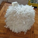 White feather suspension