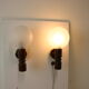 Mid-century wall lamps by pokrok zilina, 1970's