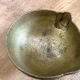 Empty bronze pocket or cup - old foundry ladle head