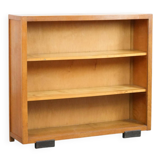 Belle bibliothèque ancienne Art Déco de style École d'Amsterdam