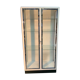 White enamelled metal design showcase. Period 1960