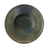 Assiette en grès émaillé danois des années 1950