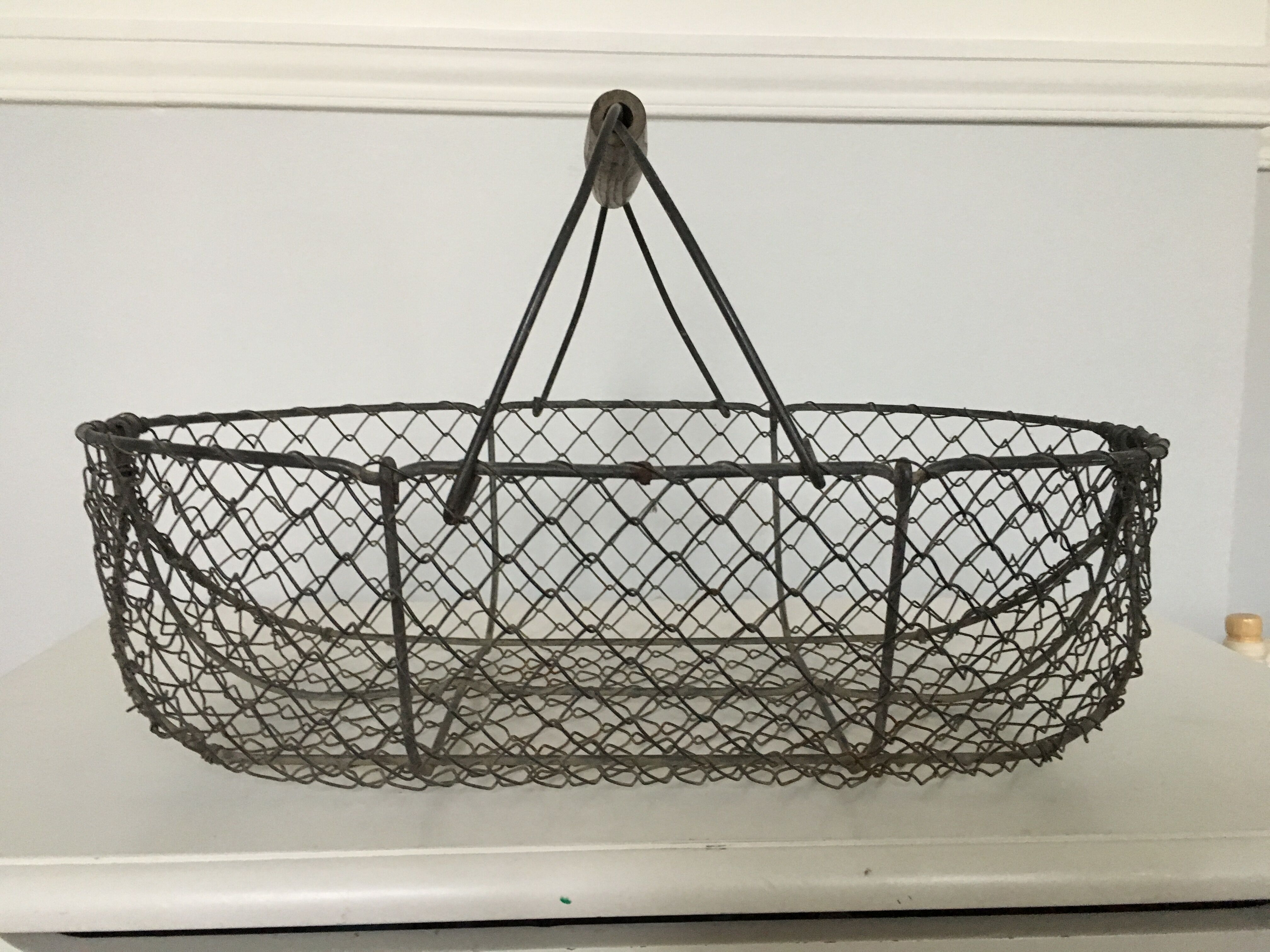 Old apple basket