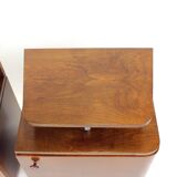 Set Of 2 Bauhaus Bedside Tables, Czechoslovakia 1950s