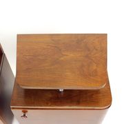 Ensemble de deux tables de chevet Bauhaus, Tchécoslovaquie, années 1950