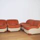 Set de 2 fauteuils cygne, 1970s
