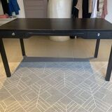 Large solid wood desk