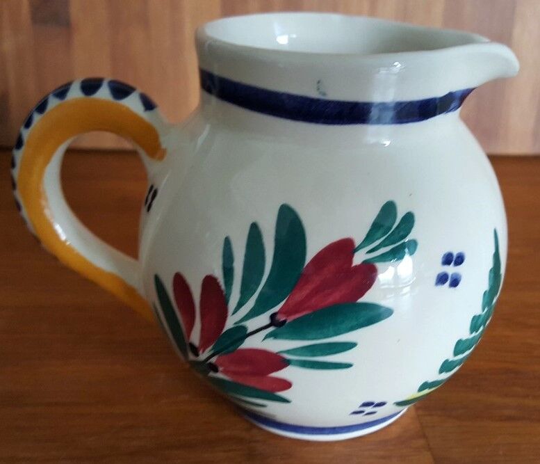 Creamer old milk pot HB Quimper