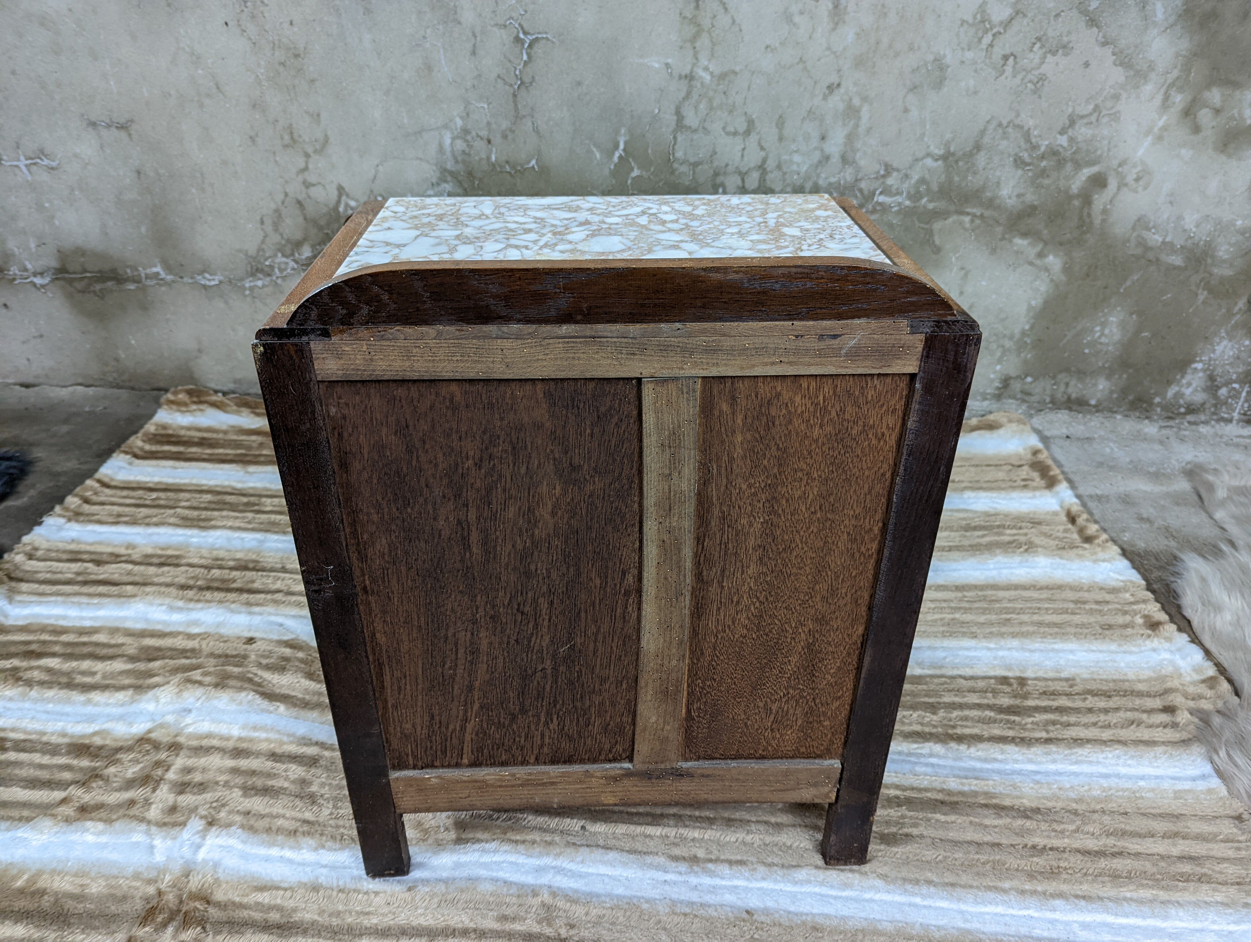 Vintage bedside table