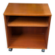 Scandinavian rolling side table LACOUR Paris Hi-Fi / Vinyls 1960