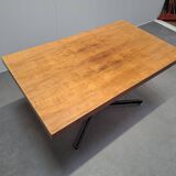 Height Adjustable Oak Table by ILSE Möbel, Germany, 1970s, Mid-Century