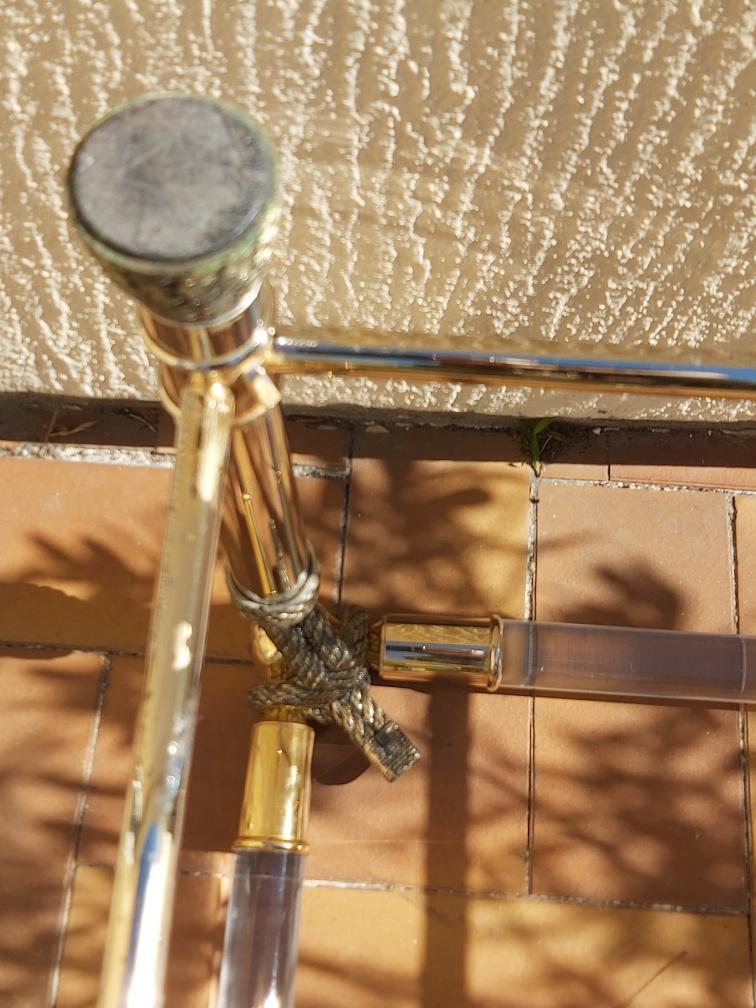 Hollywood Regency coffee table 1970