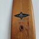Former wooden surfboard 80
