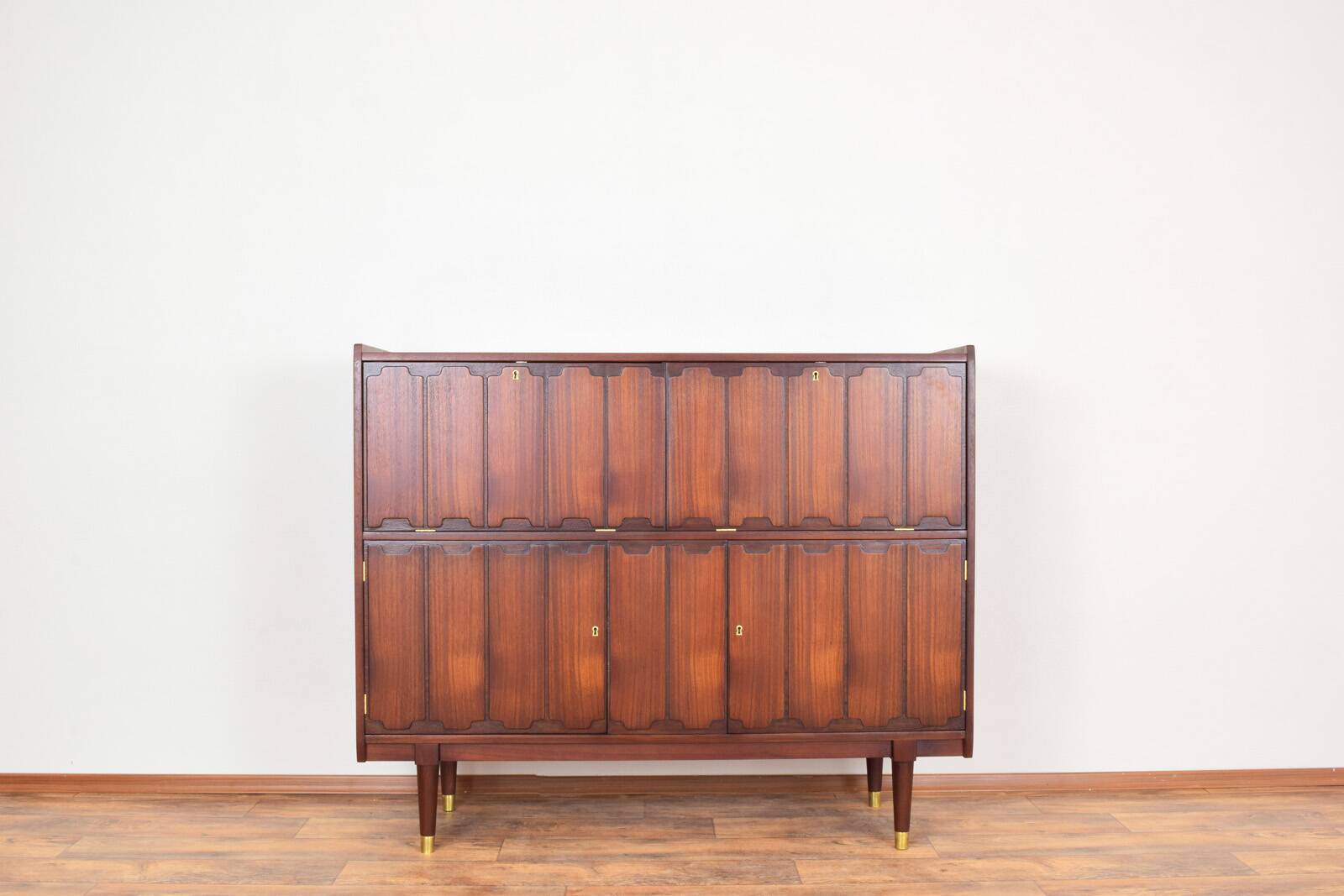 Mid-Century Norwegian Teak Highboard, 1960s.