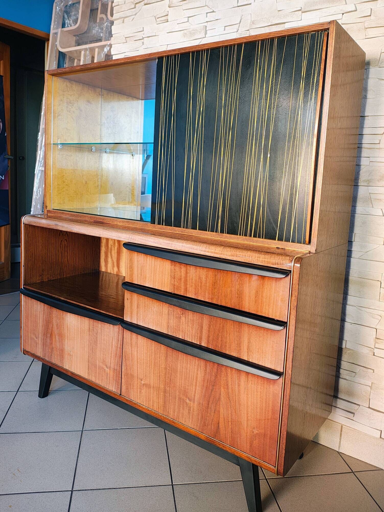 Czechoslovakian Cabinet by B. Landsman for Jitona, 1960s