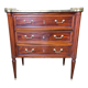 Commode en acajou de style Louis XVI restaurée