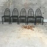 5 chairs, Potez, Bauhaus, France