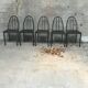 5 chairs, Potez, Bauhaus, France