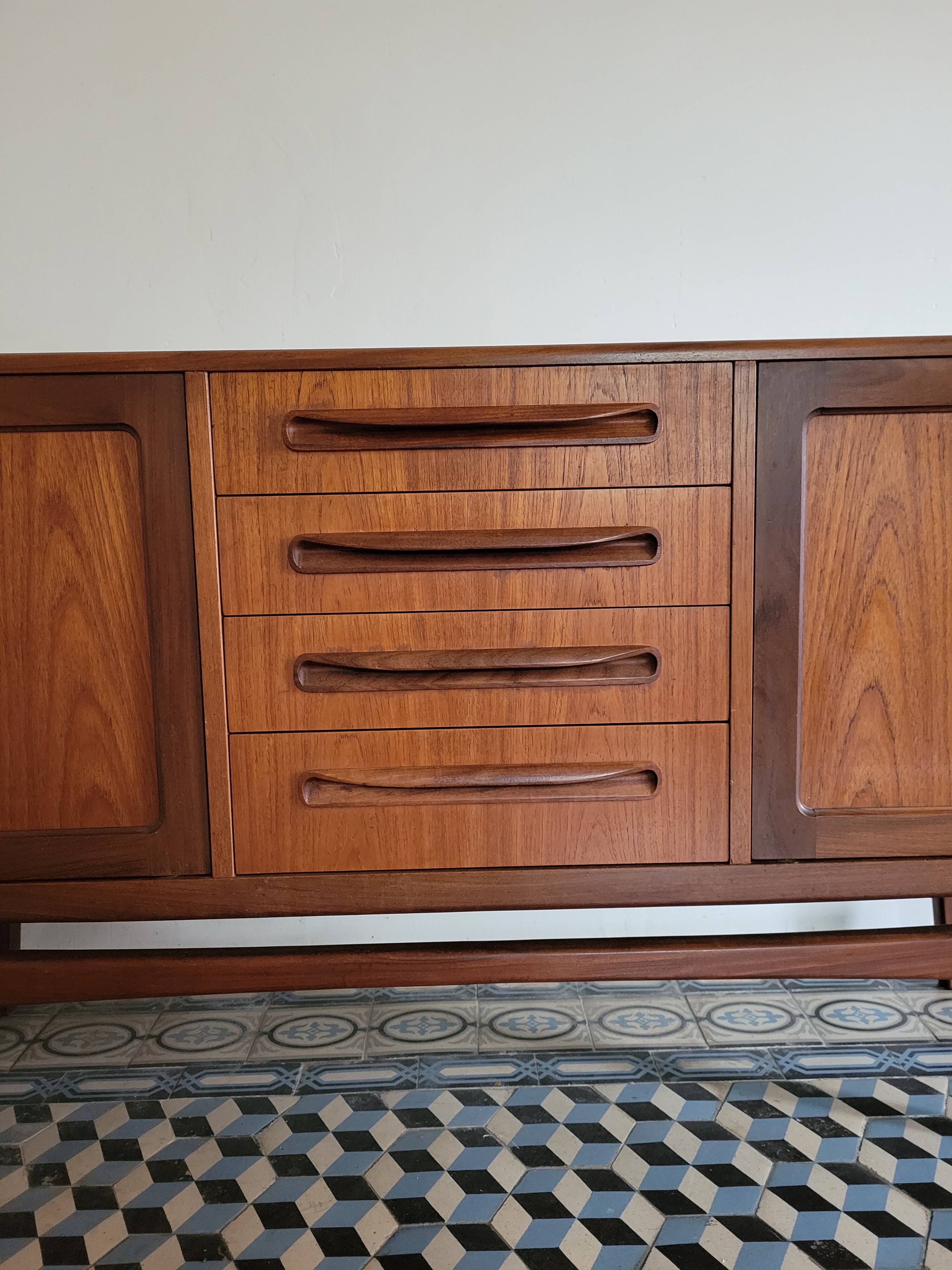Enfilade en teck par  victor wilkins, G-Plan