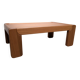 Coffee table in elm Maison Regain