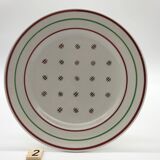 6 Dessert plates "K.G Lunévilles"