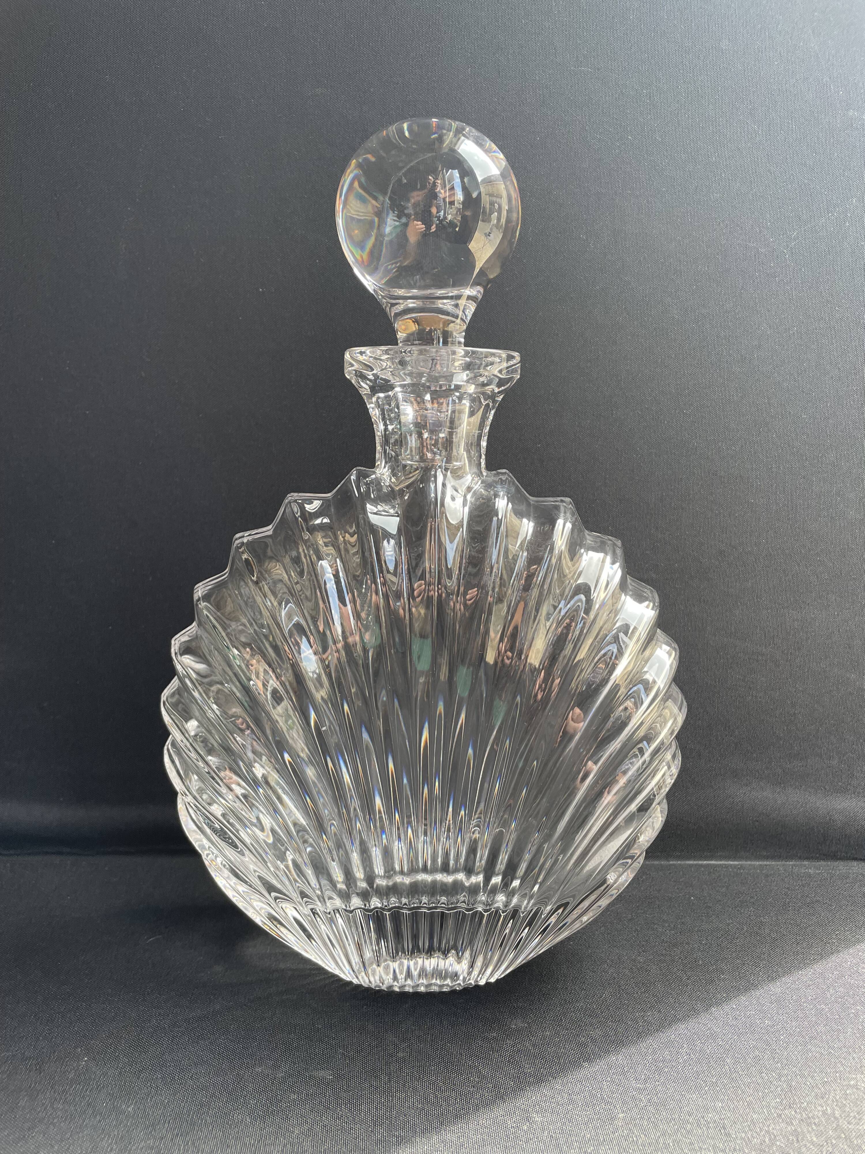 Perfume or strong alcohol bottle