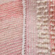Tapis turc rose Kilim Blush 7x8, 228x248cm