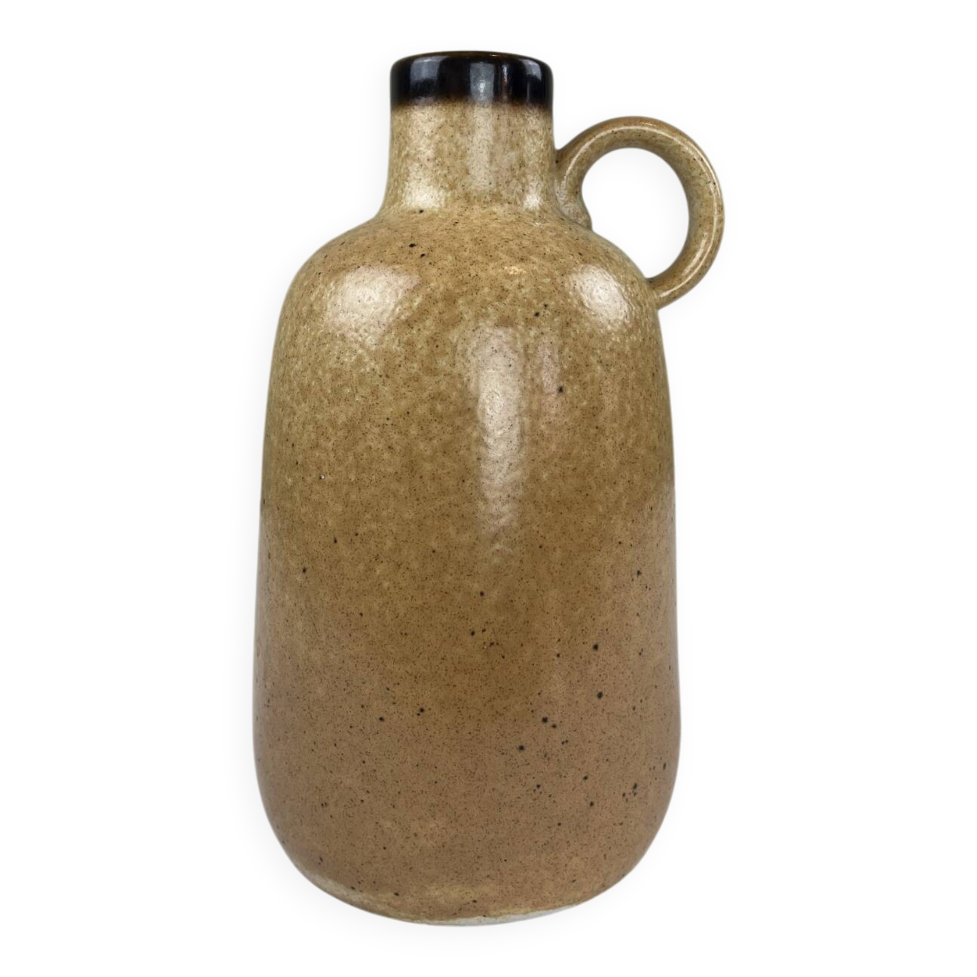 Glazed stoneware jug