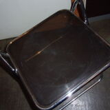 Plexid chrome folding chair 1970