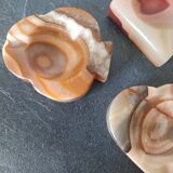Set of marble ashtrays