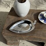 Vintage blue and white hand-held egg cup Poland D13