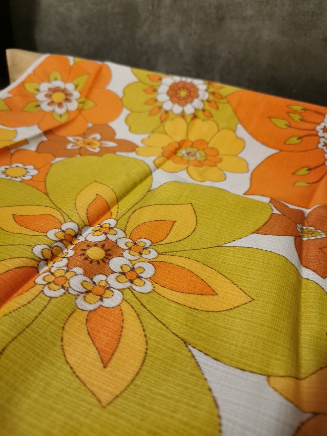 Set of vintage floral napkins