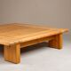 Table basse japonisante
