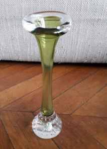 Swedish blown glass soliflore vase