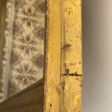 Old gilded wood mirror 115x74cm