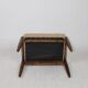 Vintage Beige boucle Stool by Homa, 1970s