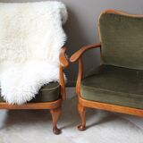Pair English Chair nineteenth Chippendale style