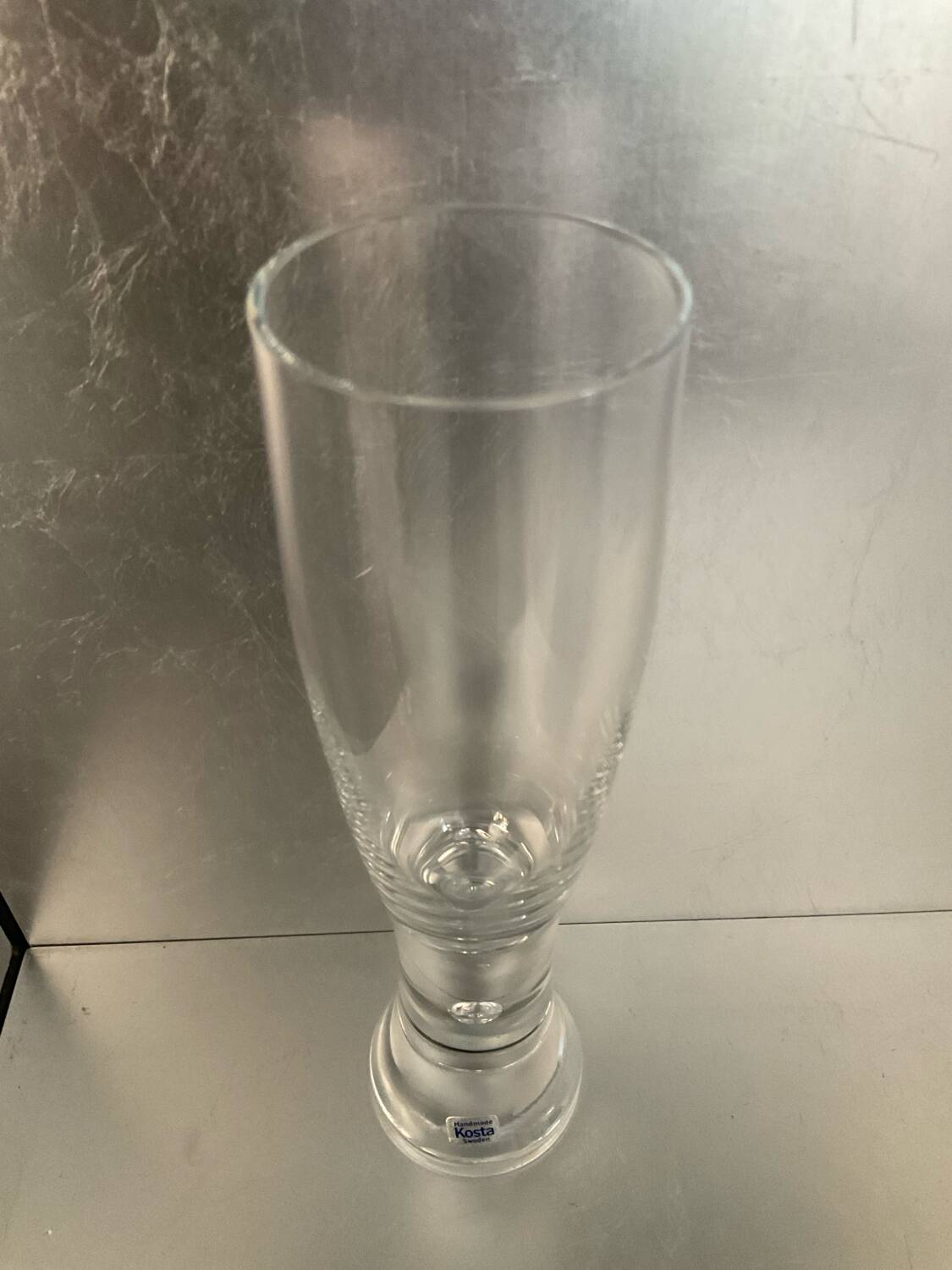 Set of 8 vintage Kosta Boda champagne flute glasses