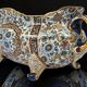 Jardinière en faience de Gien XIXeme decor Persan