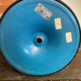 Vintage Aluminium Desk Flexo Lamp ALUMINOR White Metal + Aluminium Globe