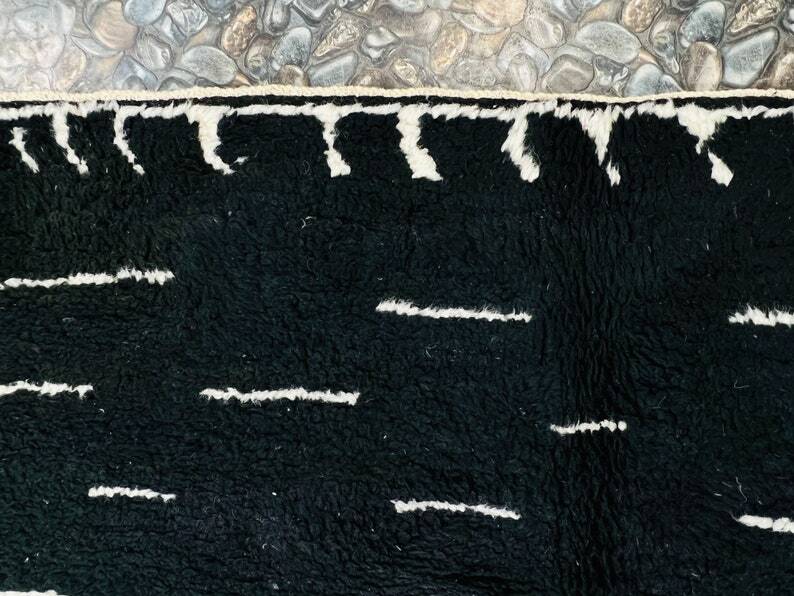 Tapis berbère oued zam en laine