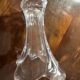 Small corolla vase in crystal from Vannes art-deco period - h 18.5 cm