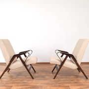 Mid-Century Lounge Chairs by František Jirák for Tatra, 1960s, Set of 2