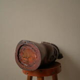 Head carved in wood African Art