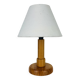 Vintage pine lamp, 70s, solid wood