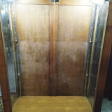 Vintage walnut showcase